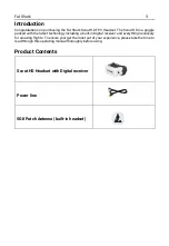 Preview for 3 page of FatShark Scout HD FSV1126 User Manual