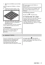 Preview for 17 page of FAURE FFT919Y User Manual