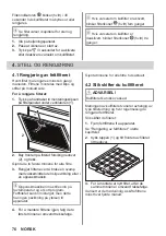 Preview for 76 page of FAURE FFT919Y User Manual