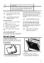 Preview for 21 page of FAURE FFV916Y User Manual