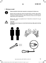 Preview for 19 page of favex COSY RATTAN Assembly And Usage Instructions