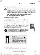 Preview for 31 page of favex COSY RATTAN Assembly And Usage Instructions