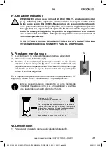 Preview for 39 page of favex COSY RATTAN Assembly And Usage Instructions