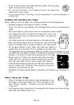 Preview for 62 page of FAVORIT CF365 Instruction Booklet