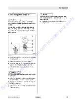 Preview for 54 page of Fayat Bomag BP 20/50 Operating Instructions Manual