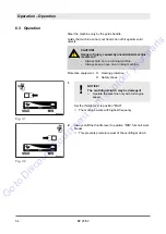 Preview for 52 page of Fayat Bomag BP 25/50 Operating Instruction,  Maintenance Instruction