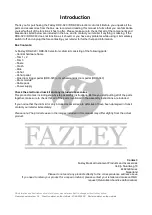 Preview for 2 page of FAZLEY DDK-020 User Manual