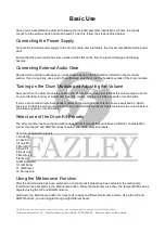 Preview for 7 page of FAZLEY DDK-020 User Manual