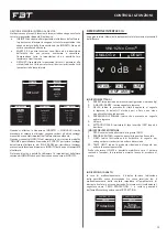 Preview for 13 page of Fbt HORIZON VHA 118.2SA Operating Manual