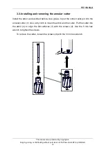 Preview for 13 page of FE Powertools 150 RLX Operator'S Manual