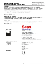 Preview for 4 page of FEAS 3850 User Manual