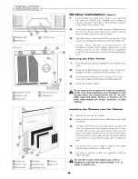 Preview for 4 page of Fedders 23-23-0355N-005 s Installation & Operation Manual