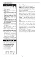 Preview for 2 page of Fedders 23-23-0363N-002 Installation & Operation Manual