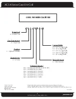 Preview for 4 page of Fedders Cased A-Coil AC1A Series Specifications