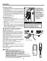 Preview for 24 page of Fedders Portable Dehumidifier Installation And Operation Manual