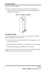 Preview for 8 page of Federal Signal Corporation A12SA Service And Maintenance Instructions