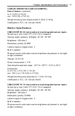 Preview for 61 page of Federal Signal Corporation CAMLCD-AHD-70 Installation And Operation Manual