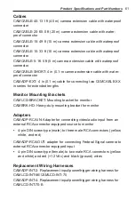 Preview for 65 page of Federal Signal Corporation CAMLCD-AHD-70 Installation And Operation Manual