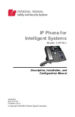 Federal Signal Corporation I-IPTEL1 Technical Description, Installation And Configuration preview