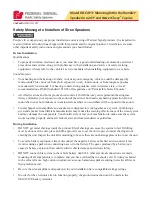 Preview for 1 page of Federal Signal Corporation RB-CAP11 Manual