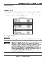 Preview for 3 page of Federal Signal Corporation RB-CAP11 Manual