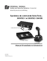 Preview for 19 page of Federal Signal Corporation SelecTone 300VSC-1 Installation And Maintenance Manual