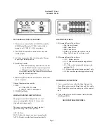 Preview for 7 page of Federal Signal Corporation U80KM Installation & Operation Manual