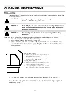 Preview for 16 page of Federal ECGR50 Installation & Operation Instructions