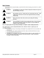 Preview for 24 page of Federal RSSD360 Installation & Operation Instructions