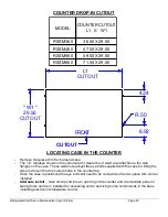 Preview for 28 page of Federal RSSD360 Installation & Operation Instructions