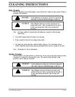 Preview for 16 page of Federal SNR48 Installation & Operation Instructions