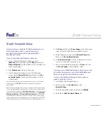 Preview for 7 page of FedEx ZP 500 Quick Installation Manual