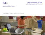 FedEx ZP505 Quick Installation Manual preview