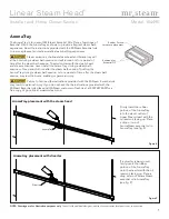 Preview for 9 page of Feel Good mr.steam 104495 Installation, Operation And Maintenance Manual