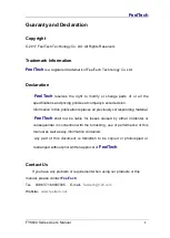Preview for 3 page of FeelTech FY-6800 User Manual