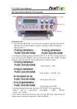 Preview for 4 page of FeelTech FY21 S Series User Manual