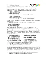 Preview for 6 page of FeelTech FY21 S Series User Manual