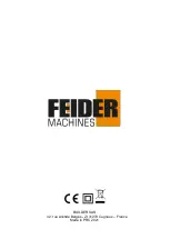 Preview for 24 page of Feider Machines FBVES2800-UK User Manual