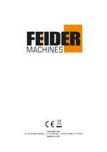 Preview for 18 page of Feider Machines FPV20V2B2B-A User Manual