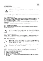 Preview for 48 page of Feider Machines FRX600 Instruction Manual