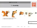 Preview for 64 page of Fein ABOP 10 Repair Instructions