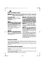 Preview for 22 page of Fein AGSZ18-280BL Instruction Manual