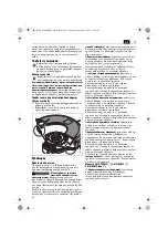 Preview for 79 page of Fein C915-125BL Series Manual