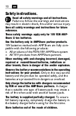 Preview for 10 page of Fein GBA 18V Manual