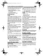 Preview for 17 page of Fein MULTIMASTER FMM 250 User Manual