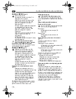 Preview for 116 page of Fein MULTIMASTER FMM 250 User Manual