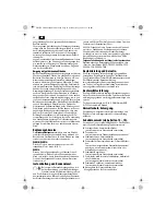 Preview for 20 page of Fein WSG10-115 User Manual