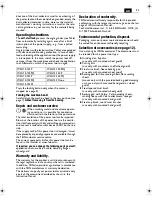 Preview for 23 page of Fein WSG8-115 Original Instructions Manual