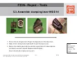 Preview for 39 page of Fein WSS14-125 Repair Information