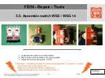 Preview for 41 page of Fein WSS14-125 Repair Information